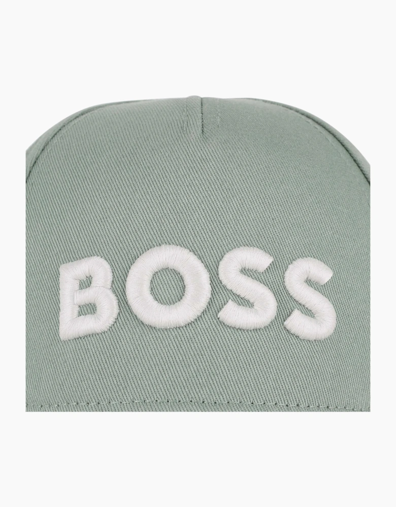 Boys Forest Green Logo Cap