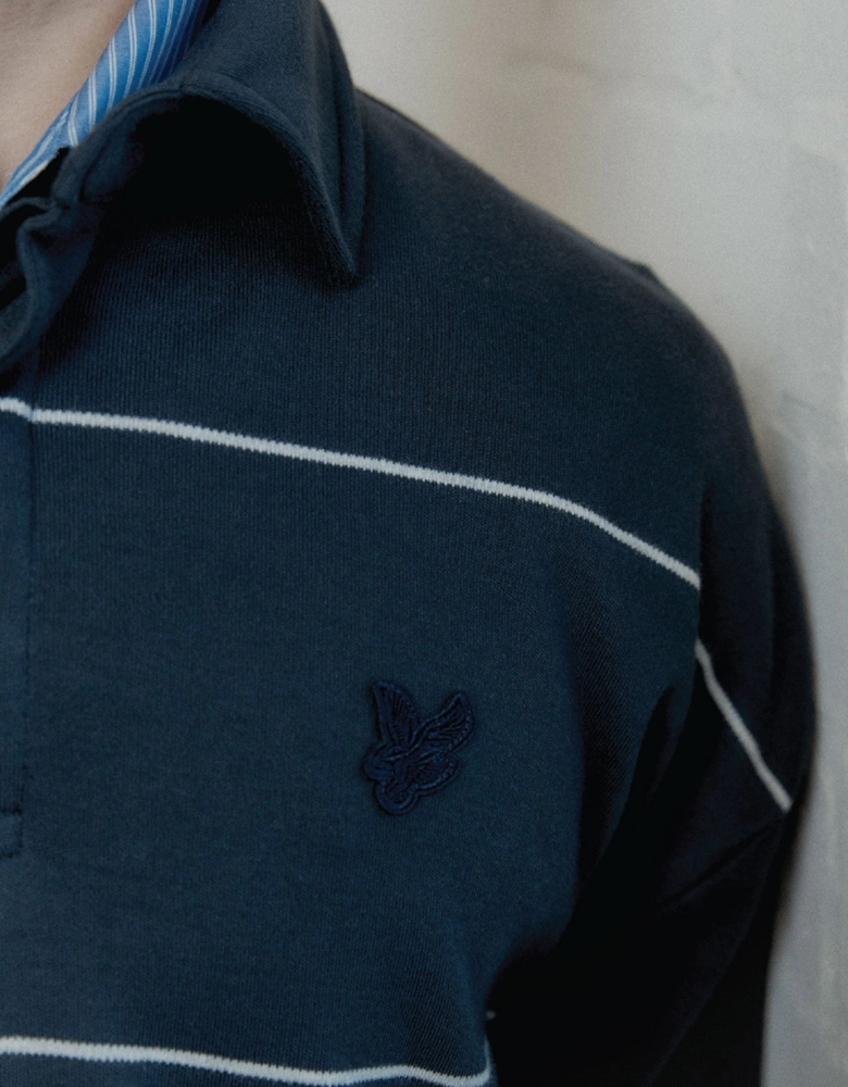 Rugby Stripe Polo Shirt