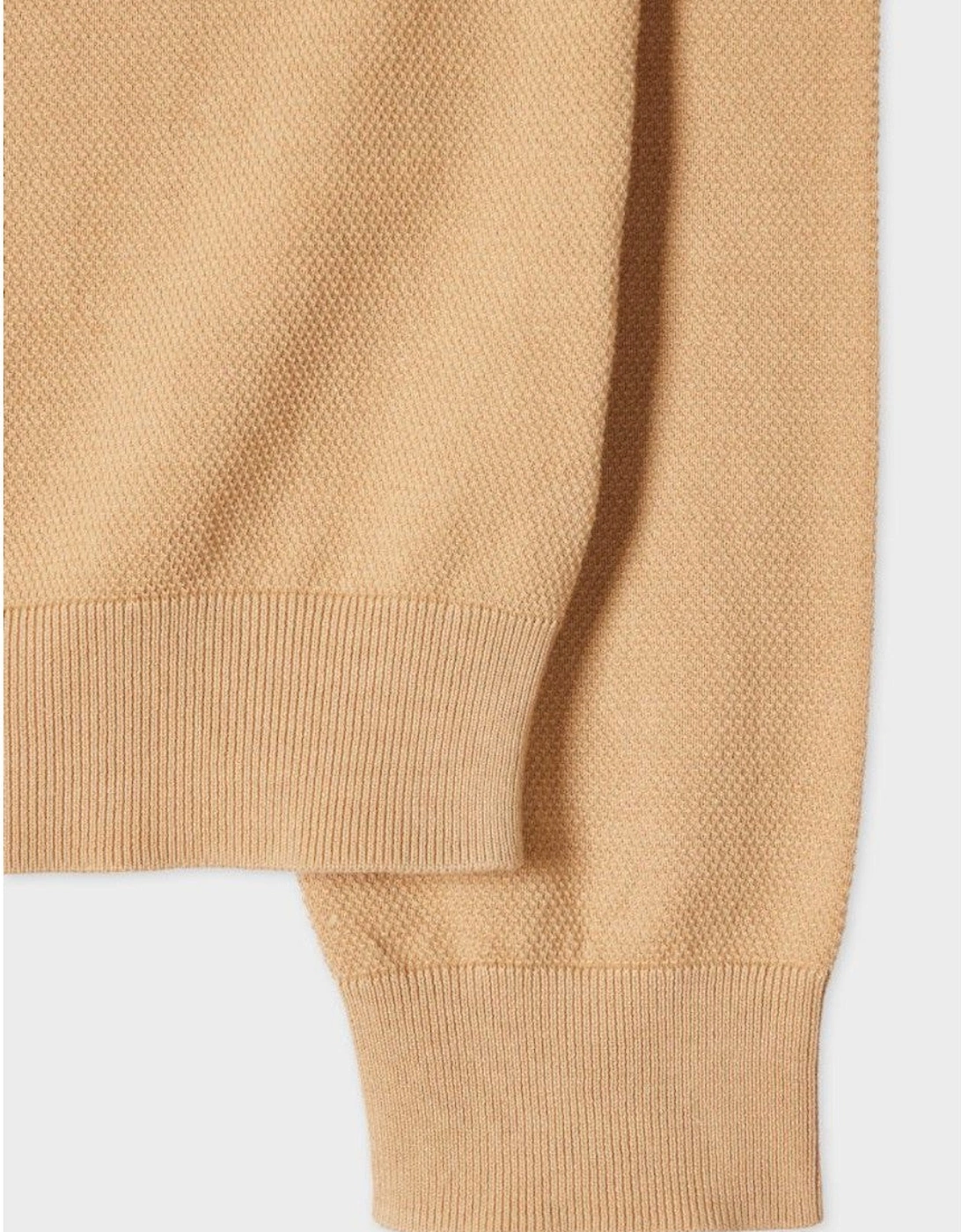 Multi Stripe Crew Neck Sweater 14 Ochre