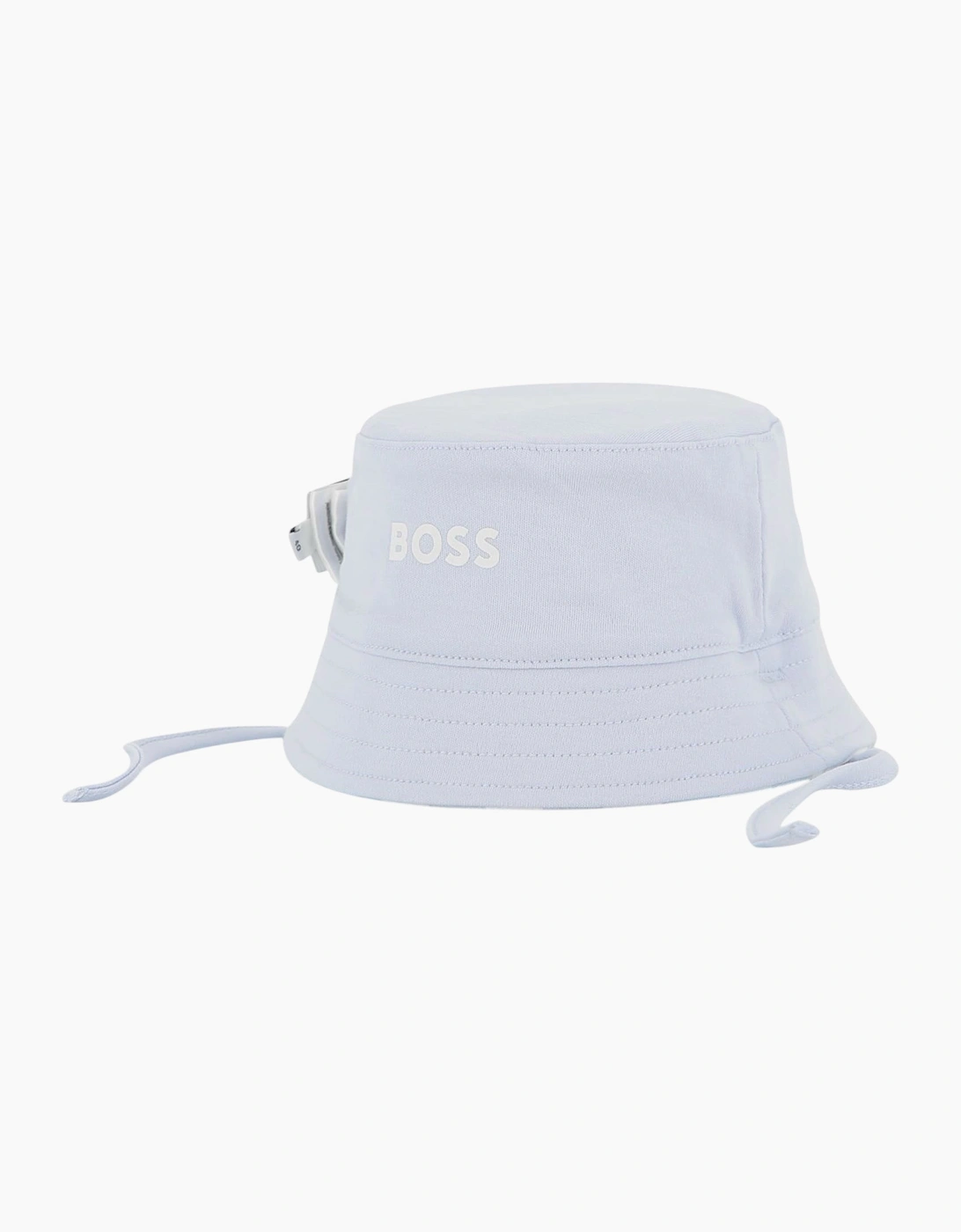Boys Pale Blue and White Stripe Sun Hat