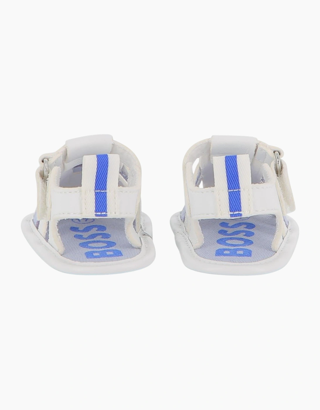 Boys Pale Blue and White Pre Walker Sandals