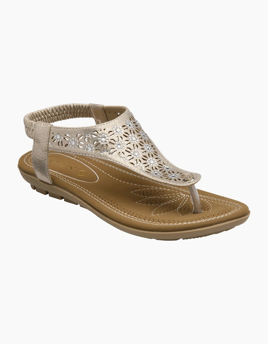 Lotus Women's Brown Vena Sandals - Size: 8