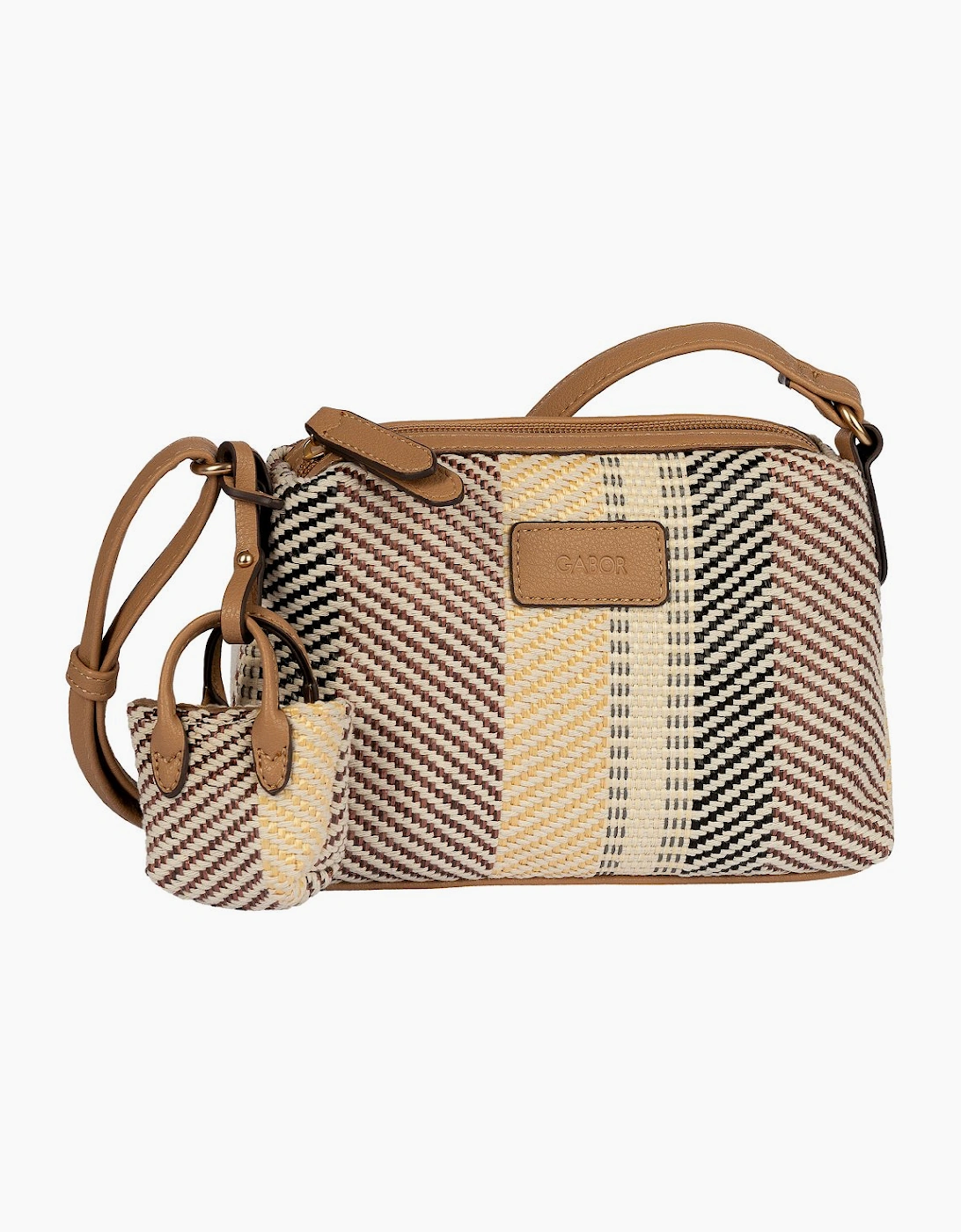 Gabor Unisex Brown Granada Denada Camera Bag - Size: One Size