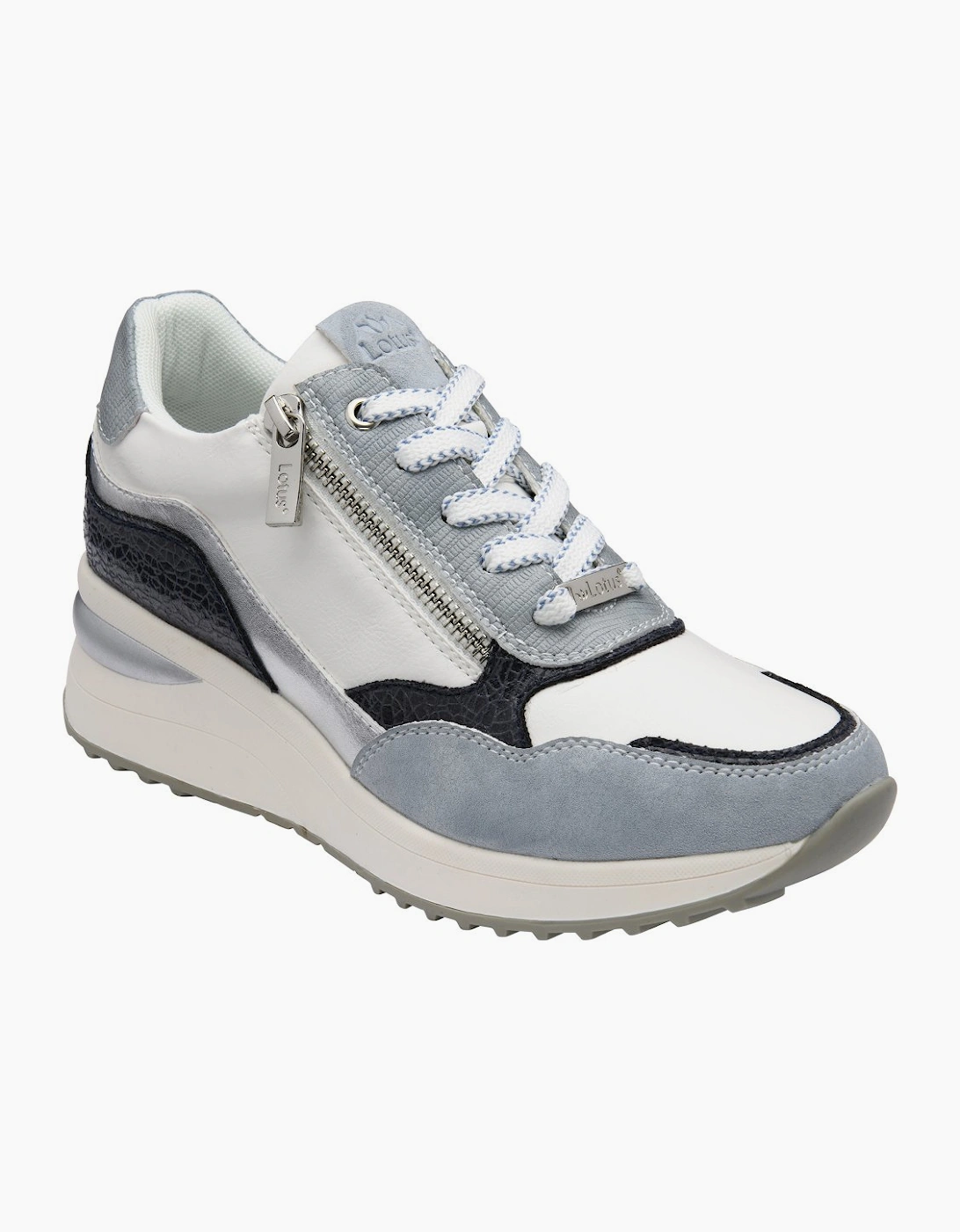 Lotus Women's Grey Bianchi Trainers - Size 5