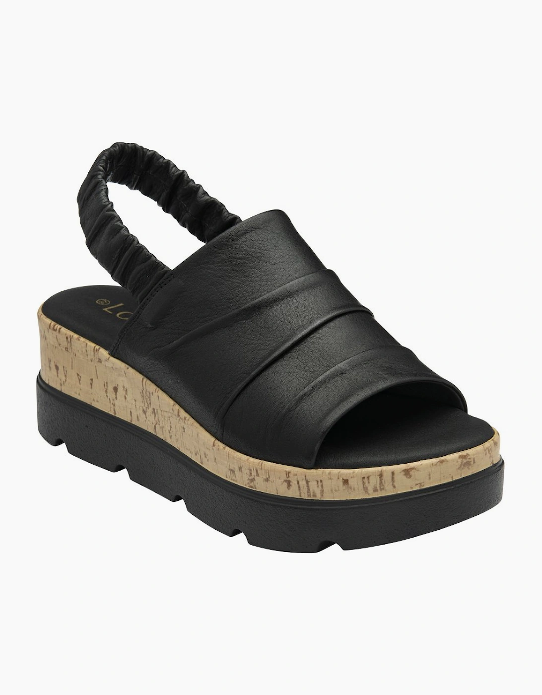 Lotus Women's Black Jessie Sandals 8 Size 8