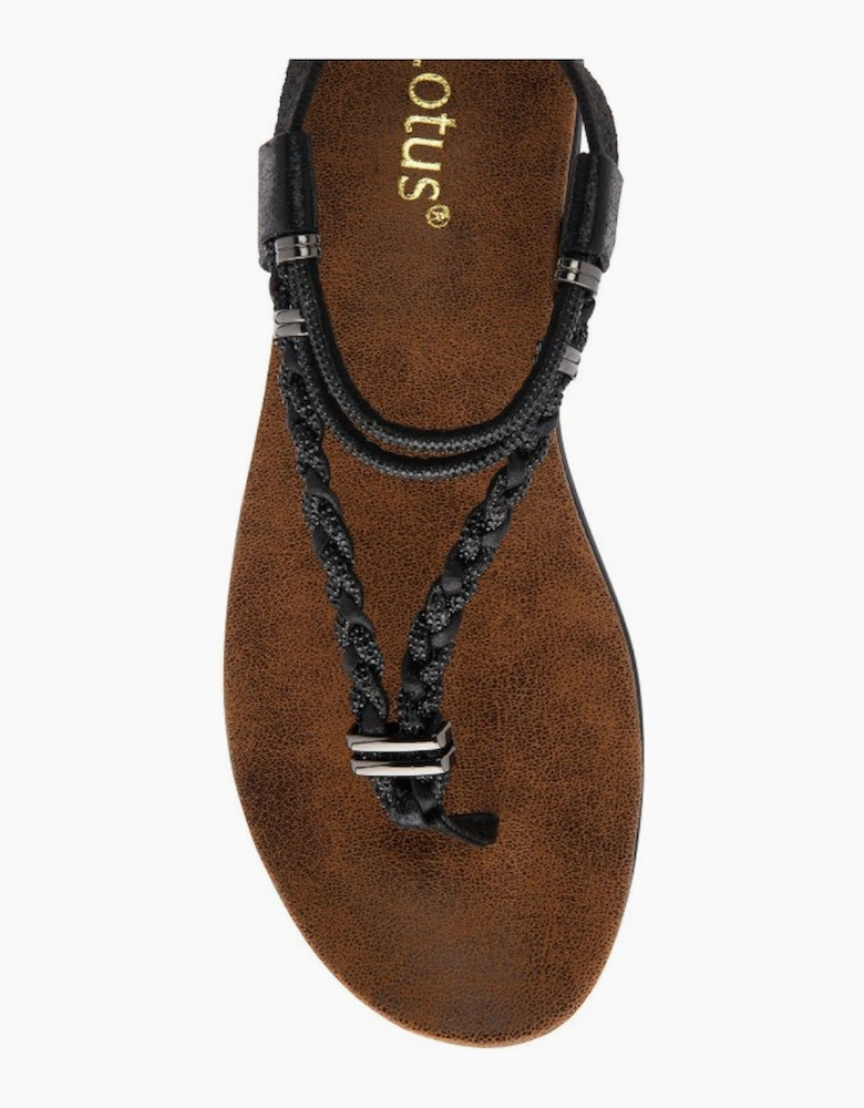 Sol Womens Toe Post Sandals