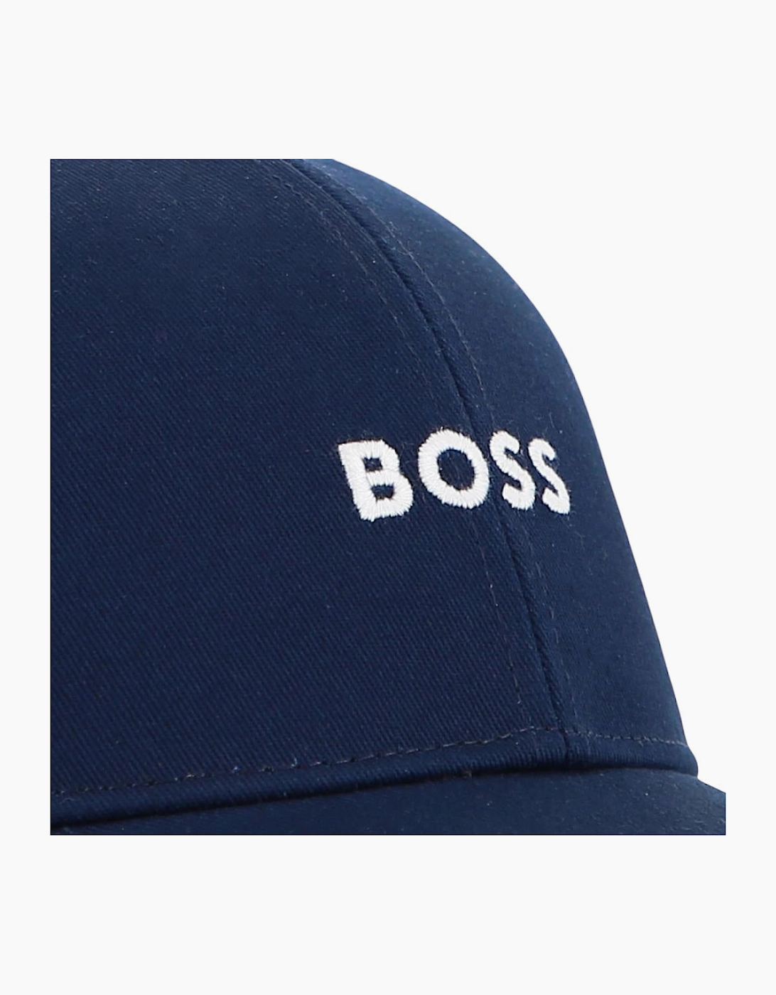 Boys Navy Blue Logo Cap