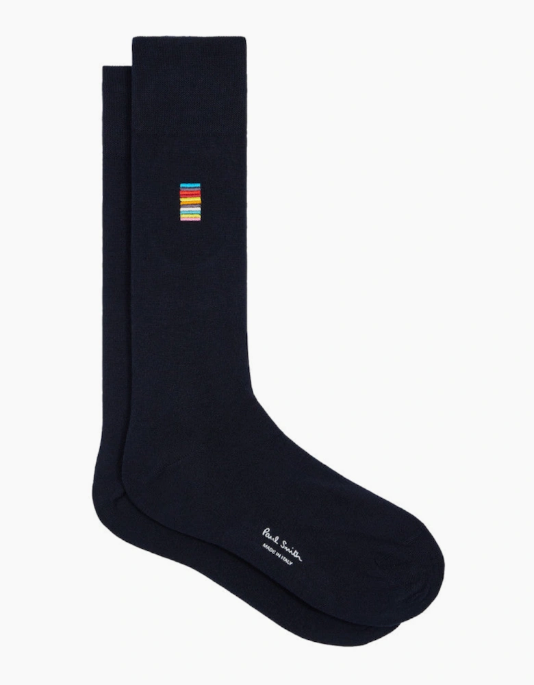 Paul Smith  Alfie Signature Embroidered Socks S1-26 47 Navy