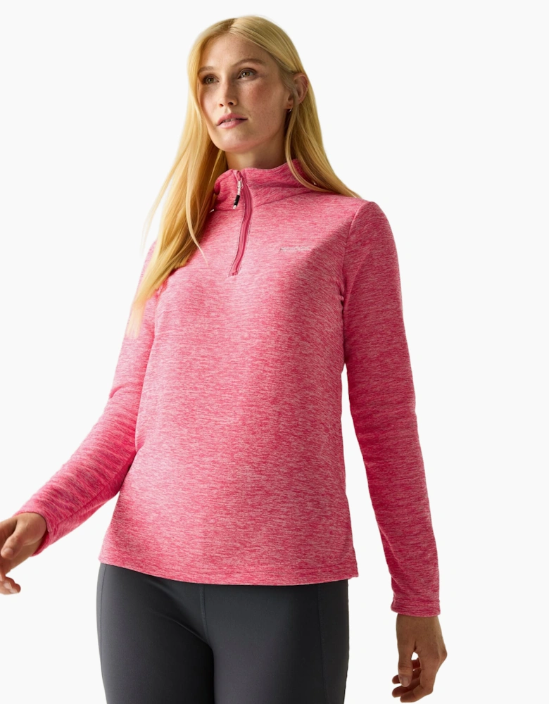 Regatta Womens/Ladies Sweetheart Quarter Zip Fleece Top