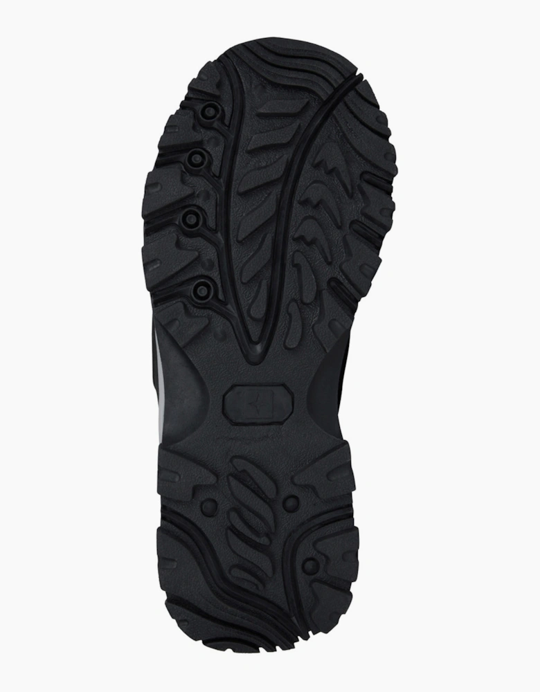 Womens/Ladies Adventurer Leopard Print Faux Suede Waterproof Walking Boots