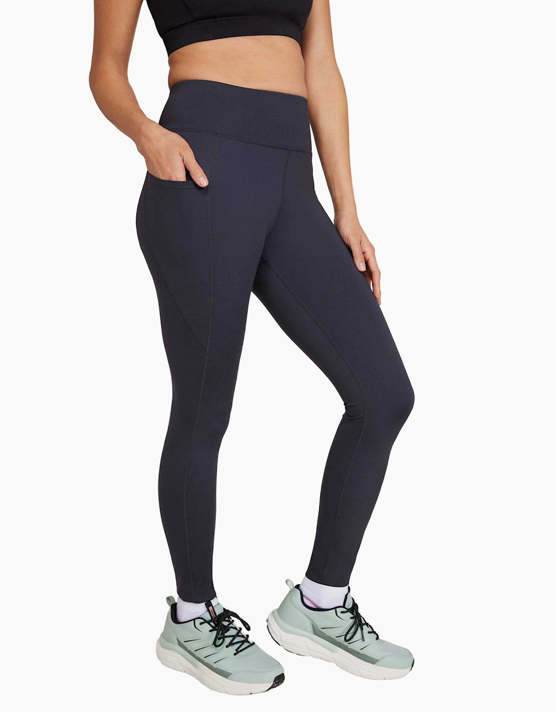Mountain Warehouse Womens/Ladies Blackout High Waist Leggings