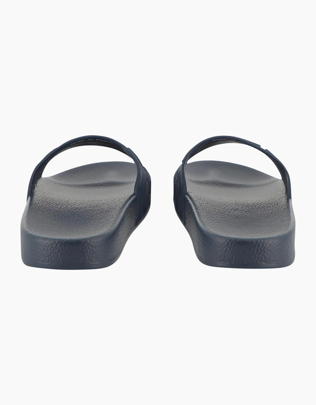 Boys Navy Blue Logo Sliders