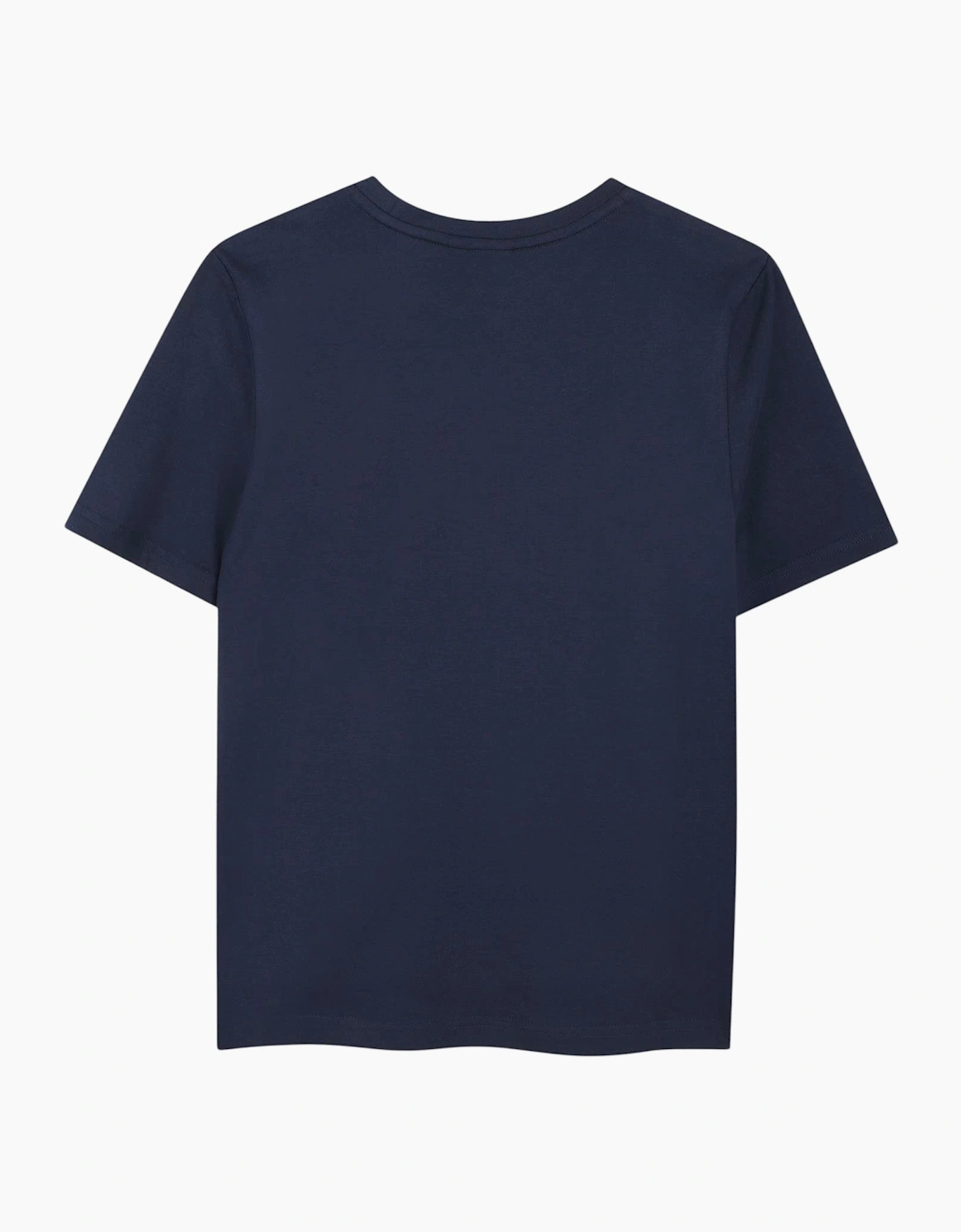 Boys Navy Blue Logo Top