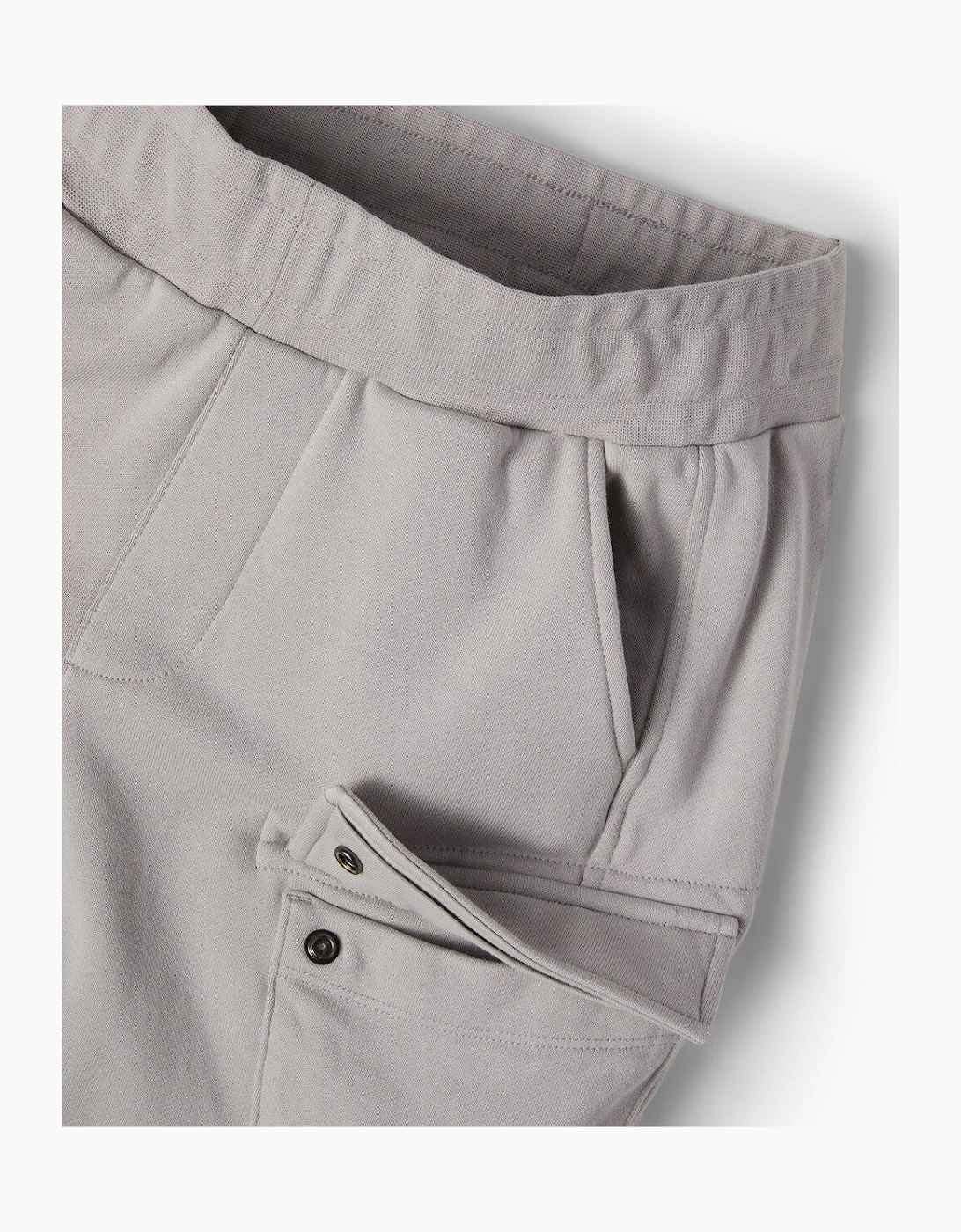 C.P. COMPANY BOYS SMOKE GREY SHORTS CPQ002