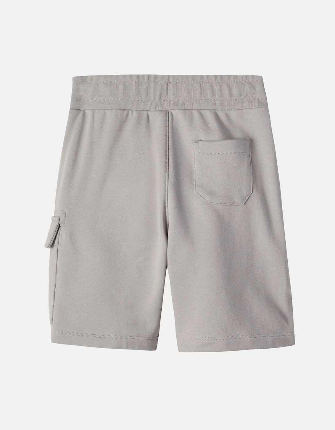 C.P. COMPANY BOYS SMOKE GREY SHORTS CPQ002