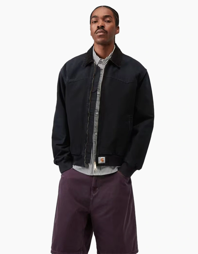 OG Santa Fe Jacket Black/Black/Grind Washed