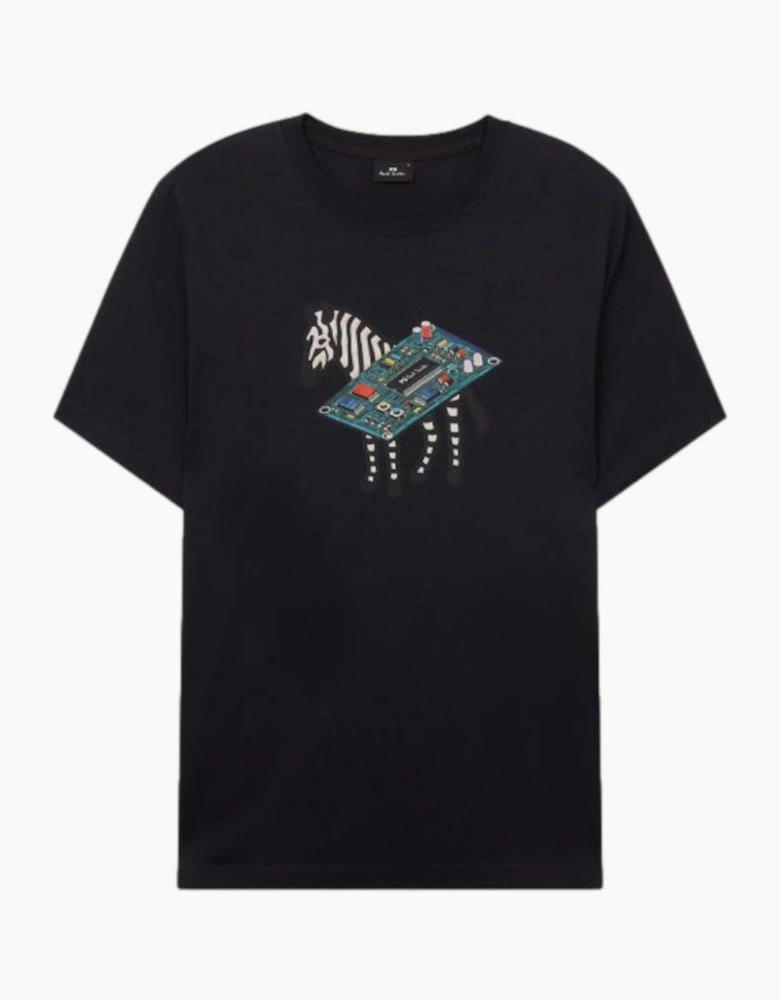 PS Circuit Zebra Shirt 49 DK NAVY