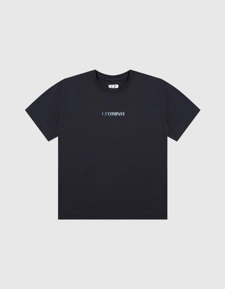 C.P.COMPANY BOYS MAXI NAVY T SHIRT CSM002