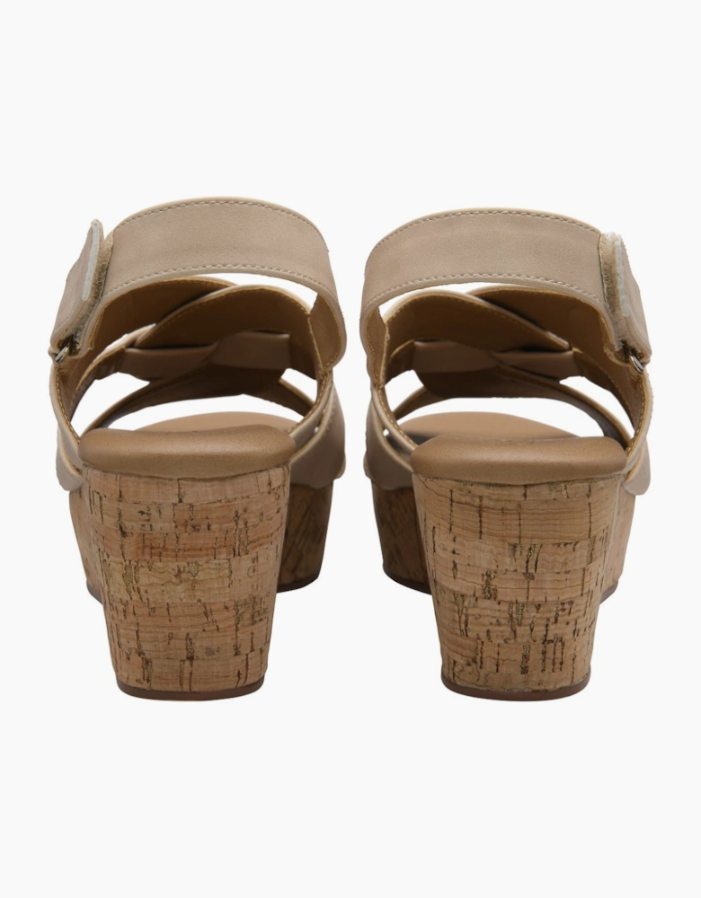 Thora Womens Wedge Sandals