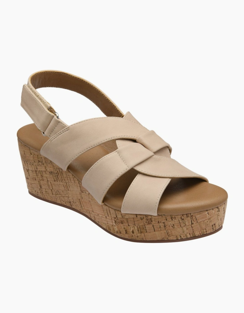 Thora Womens Wedge Sandals