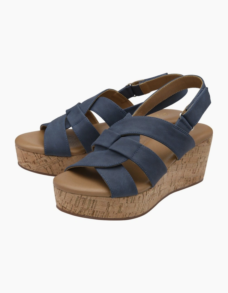 Thora Womens Wedge Sandals