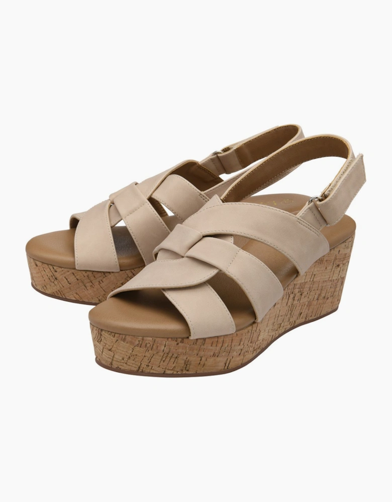 Thora Womens Wedge Sandals
