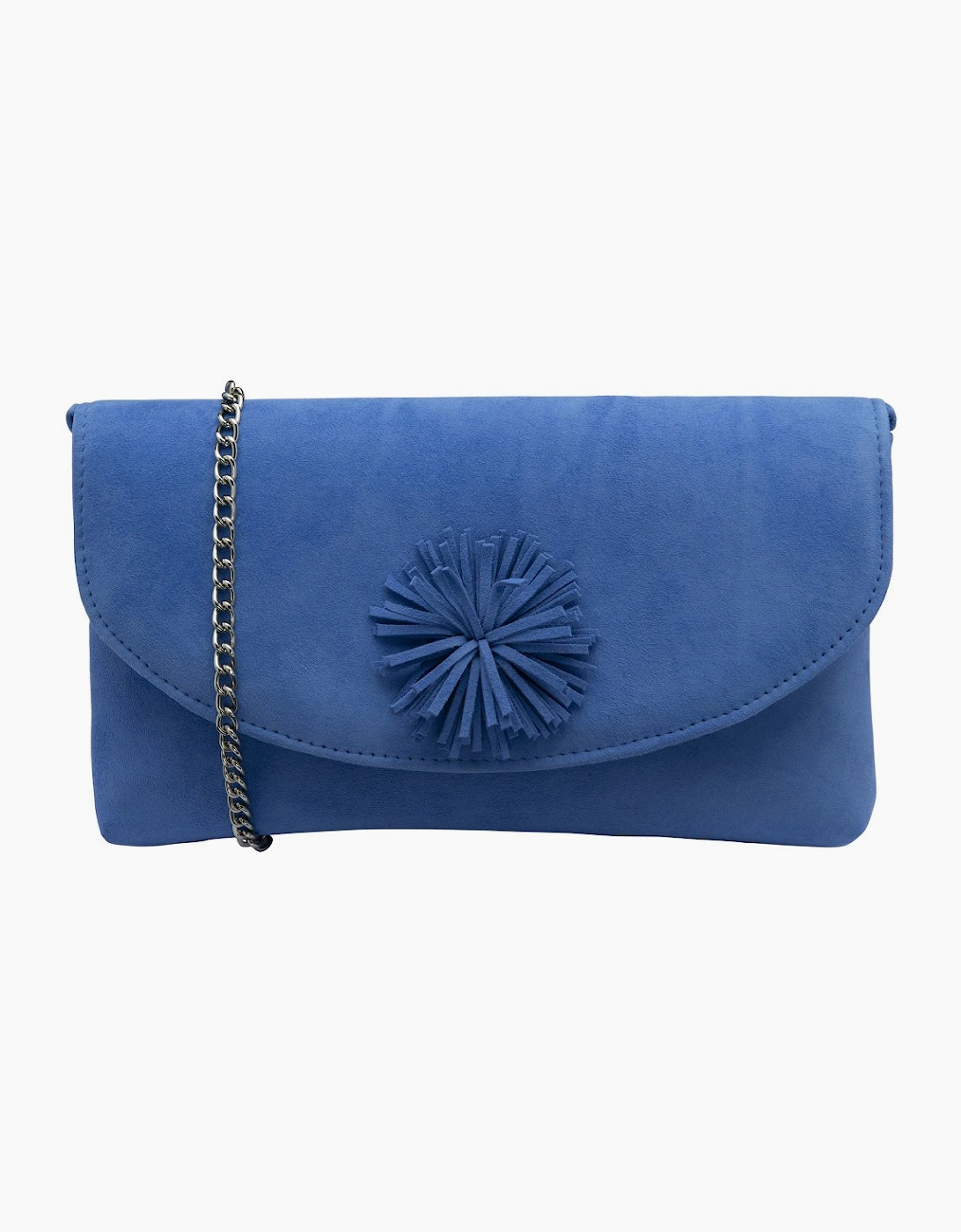 Lotus Women's Blue Rose Clutch Bag - Size: One Size