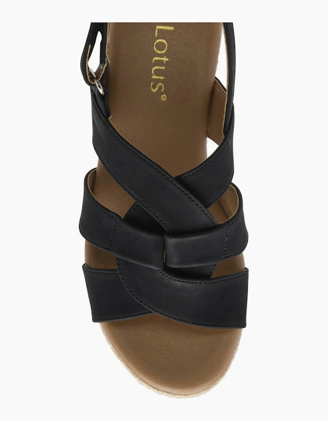 Reina Womens Wedge Sandals