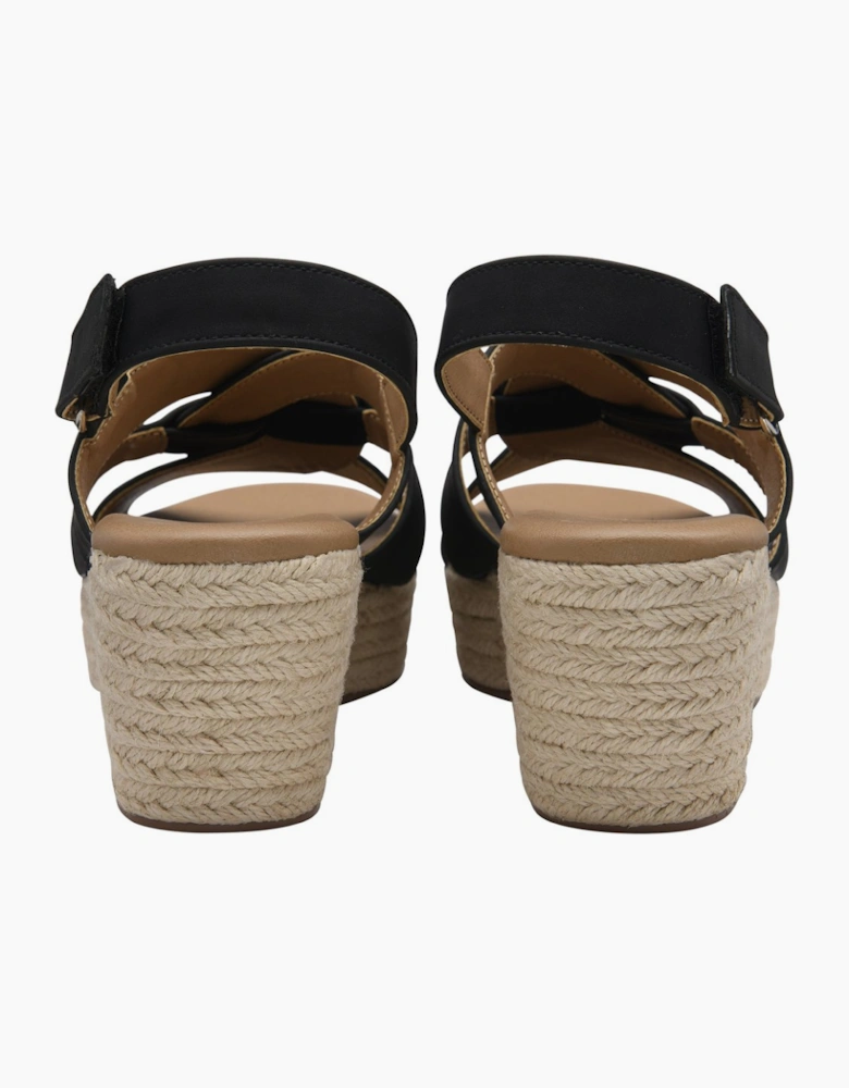 Reina Womens Wedge Sandals