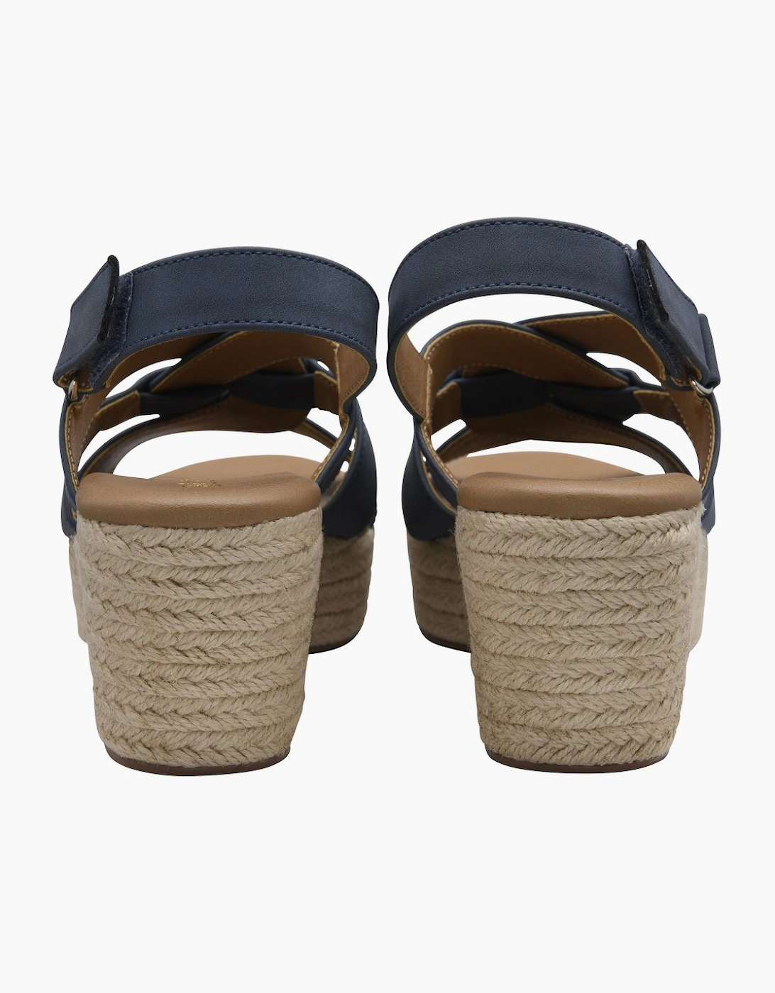 Reina Womens Wedge Sandals