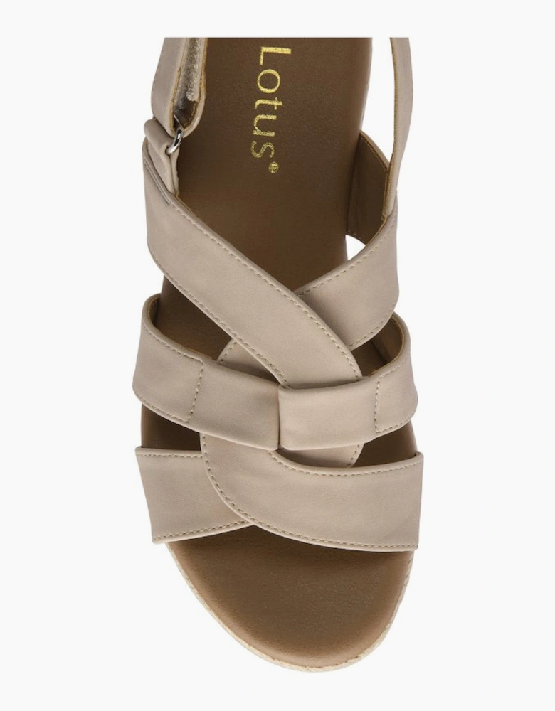 Reina Womens Wedge Sandals