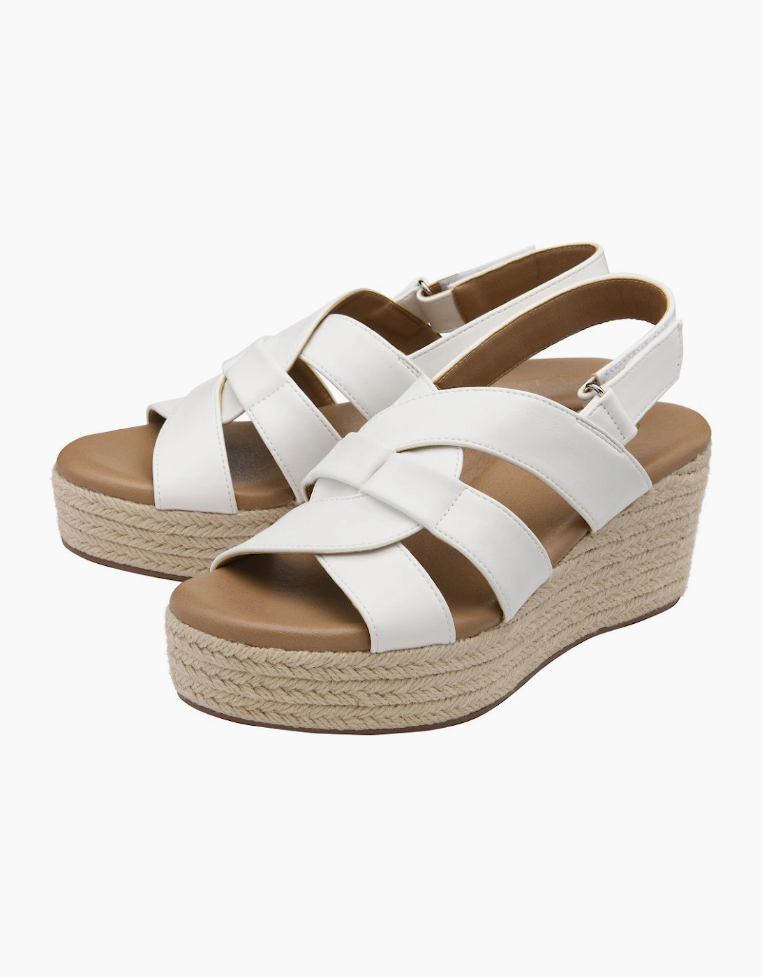 Reina Womens Wedge Sandals