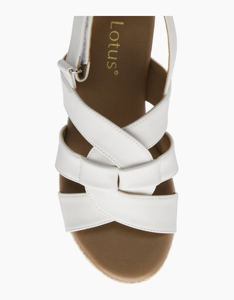 Reina Womens Wedge Sandals