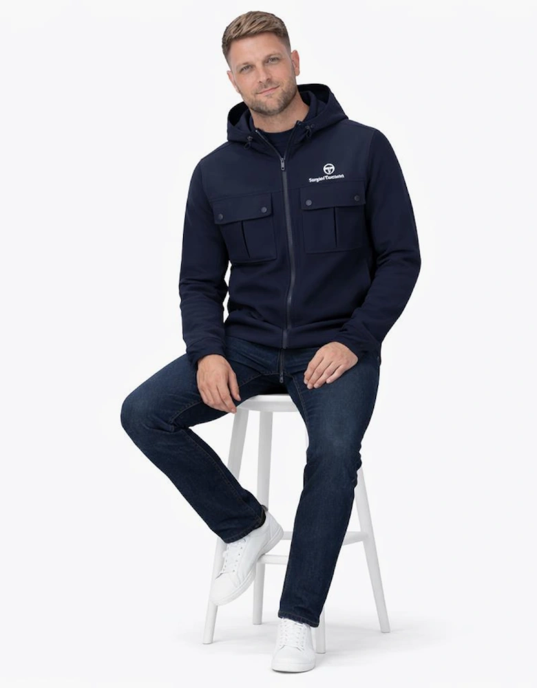 Calisti Hooded Jacket Maritime Blue