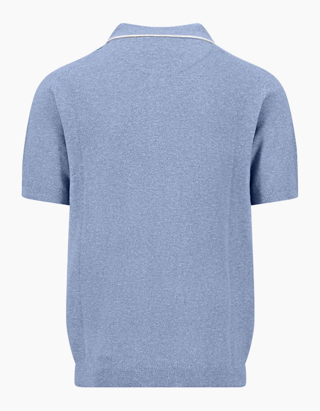 FYNCH-HATTON KNITTED POLO SHIRT NEW BREEZE