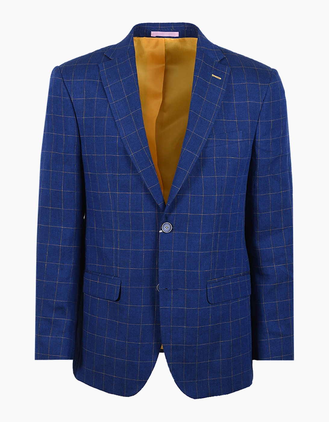 MAZELLI JACKET BLUE YELLOW CHECK, 5 of 4