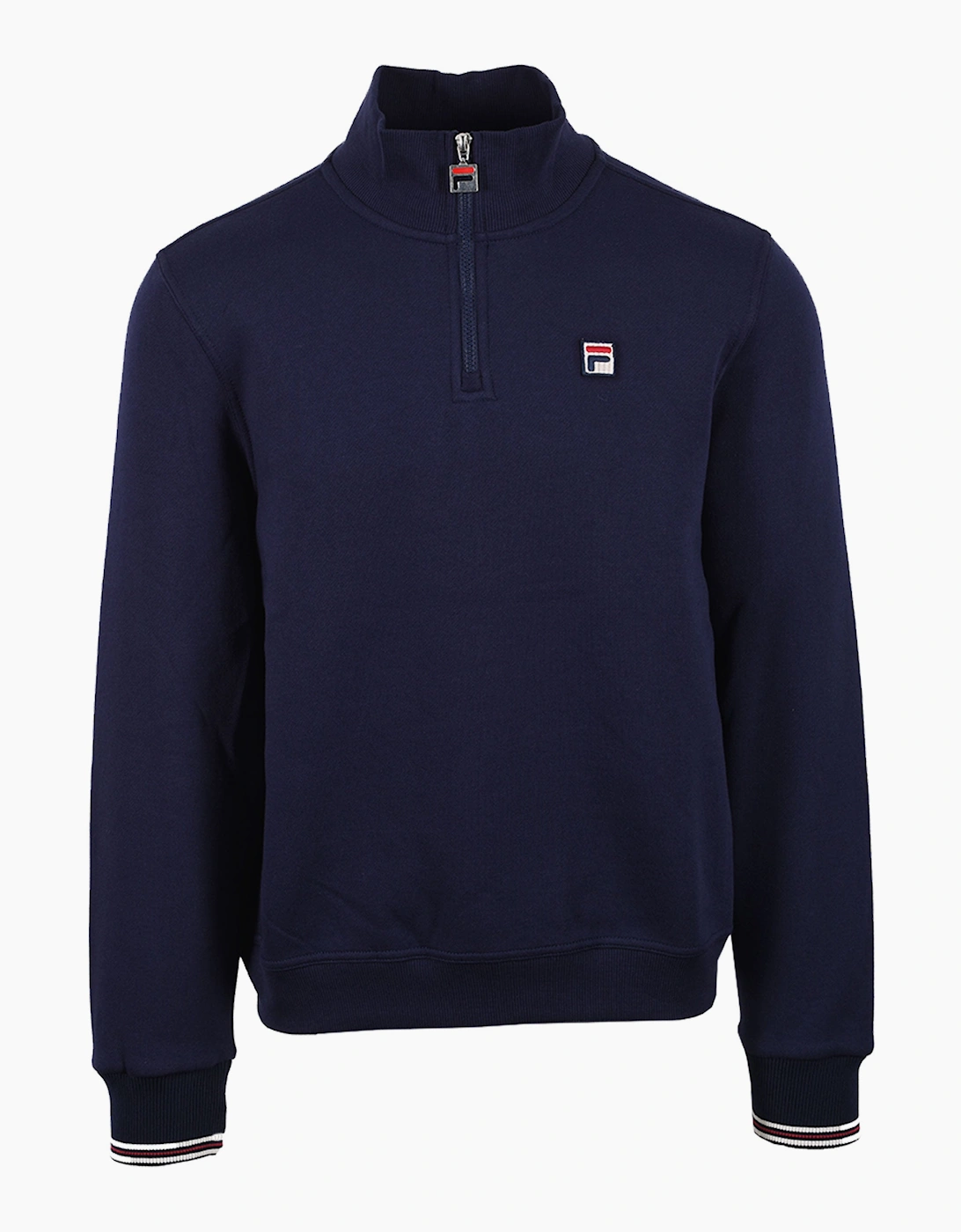 Vintage RAMY BOX HALF ZIP NAVY, 4 of 3