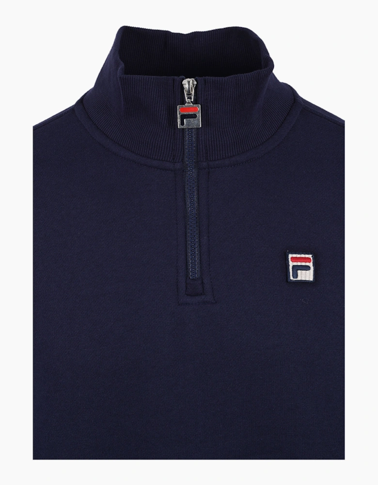 Vintage RAMY BOX HALF ZIP NAVY