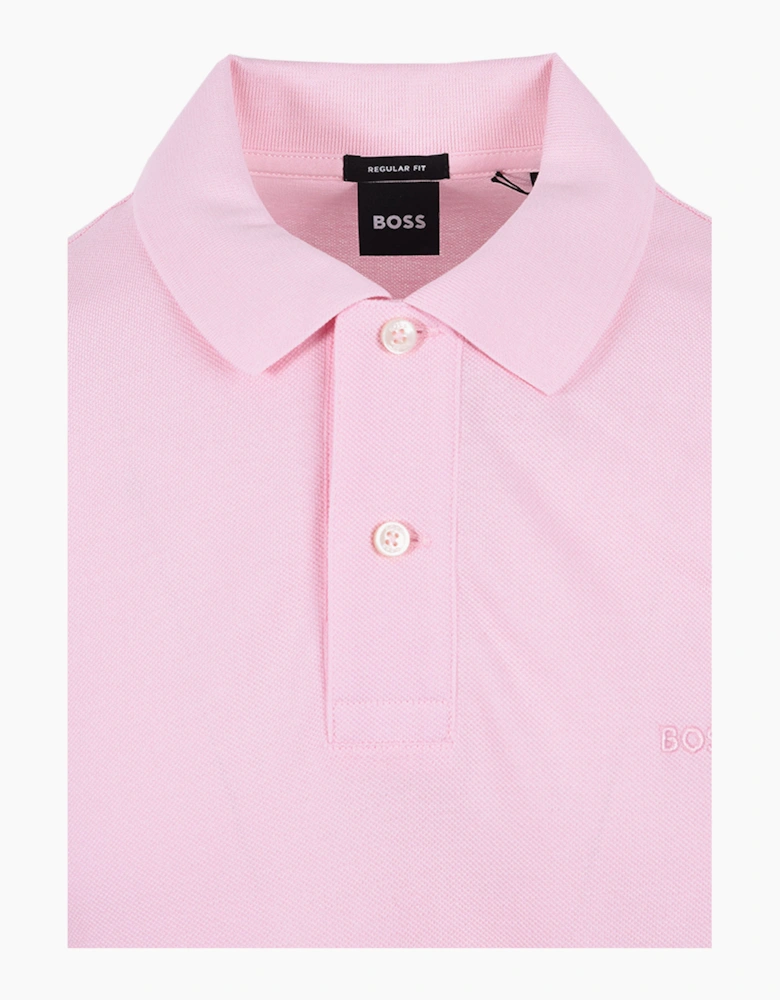 Boss Black BOSS PALLAS POLO OPEN PINK