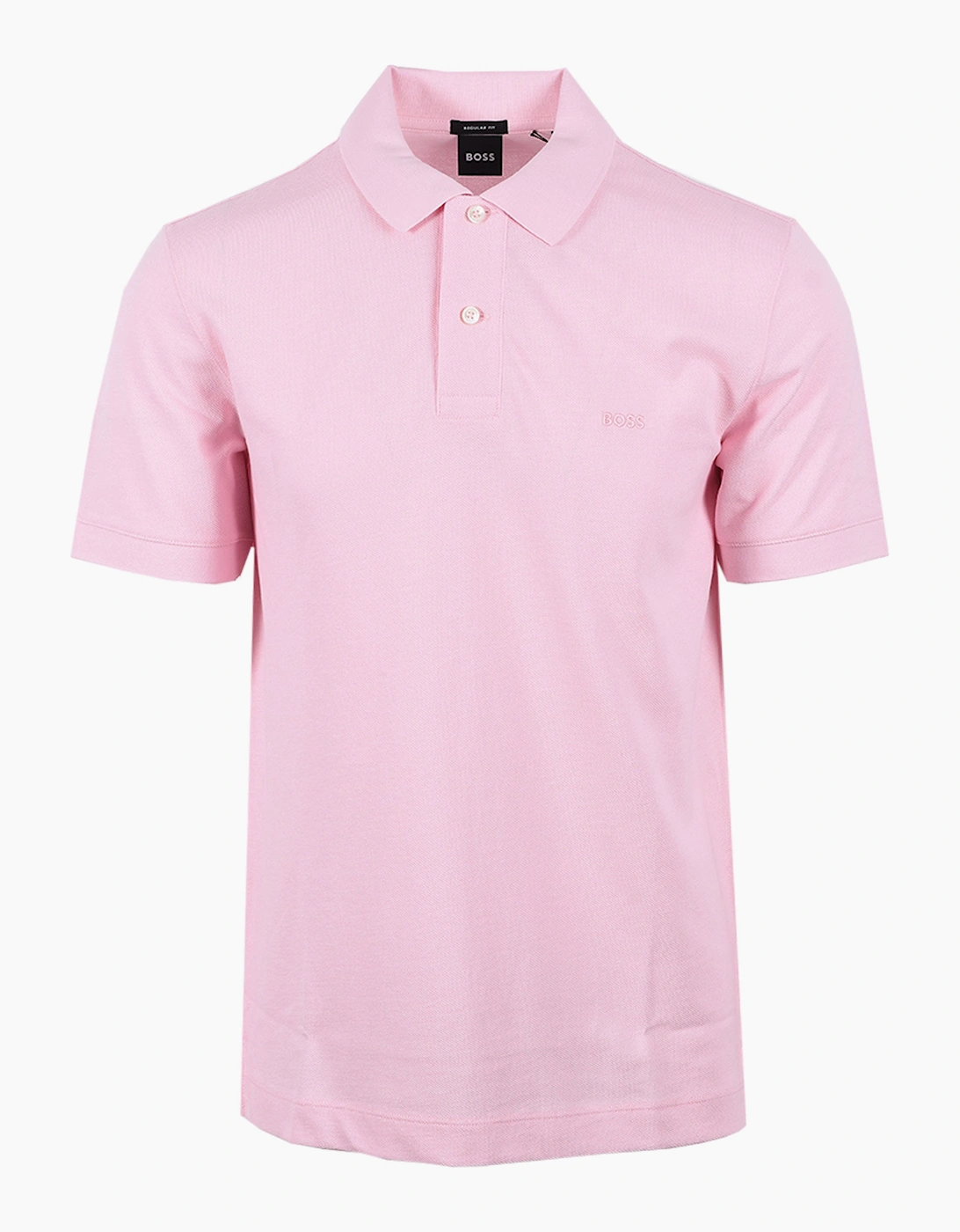 Boss Black BOSS PALLAS POLO OPEN PINK, 4 of 3