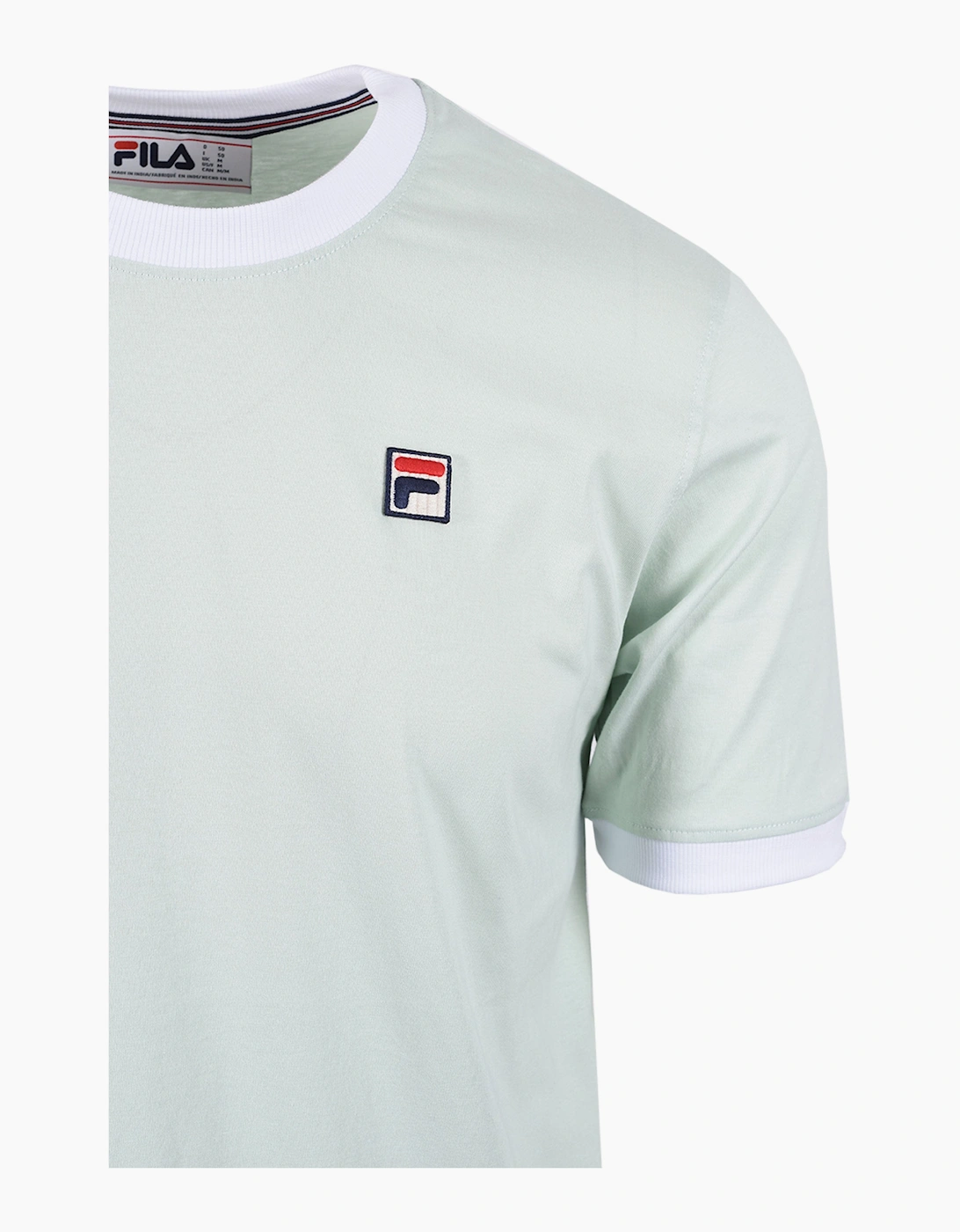 Vintage MARCONI ESSENTIAL RINGER T-SHIRT SURF SPRAY/WHITE