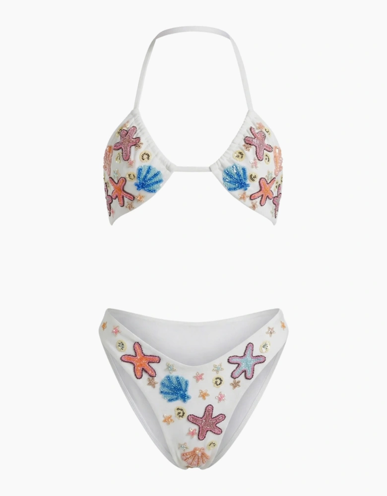 Marissa Bikini Bottom - White