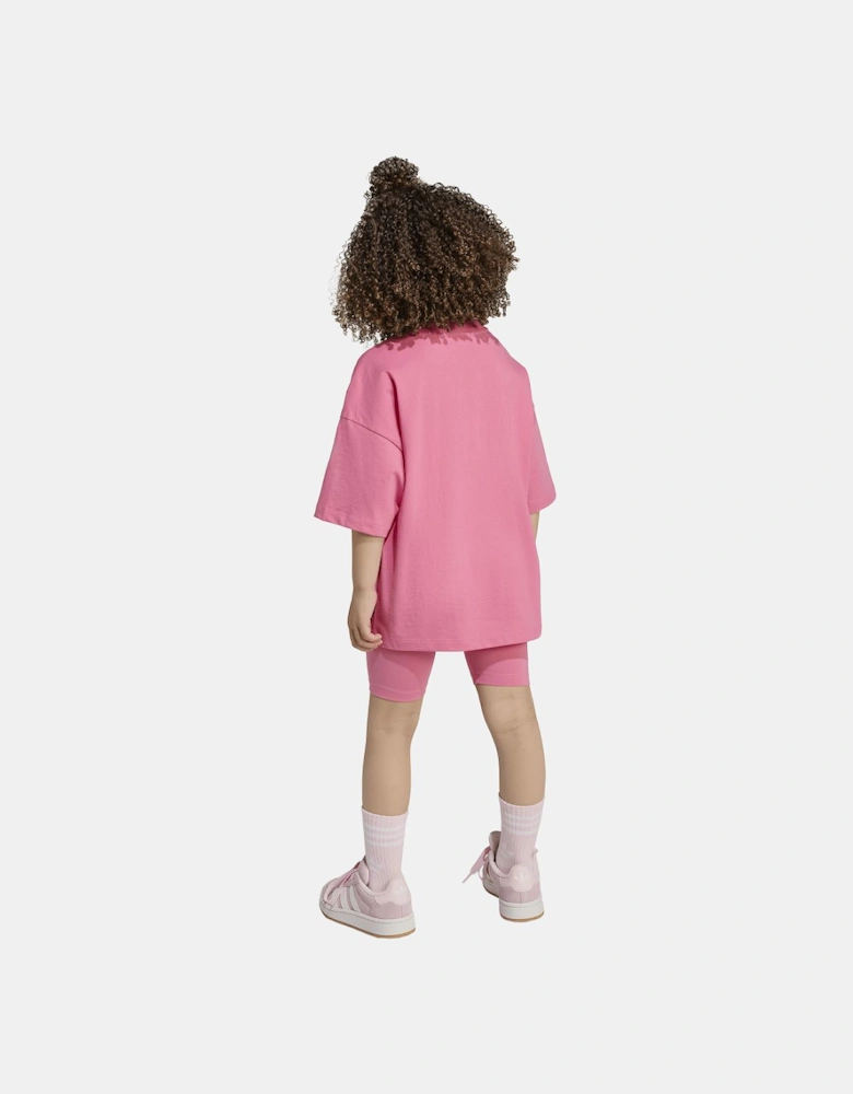 Infants Cycling Shorts & T-Shirt Set