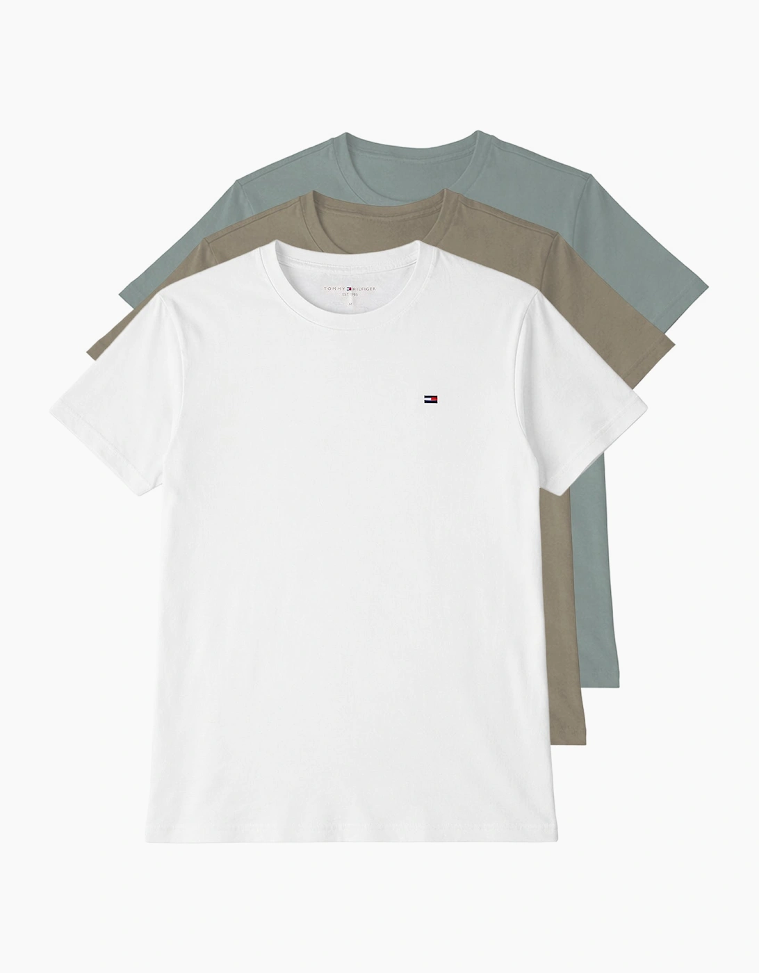 Tommy Hilfiger SS TEE Mens T-Shirt Multicoloured
