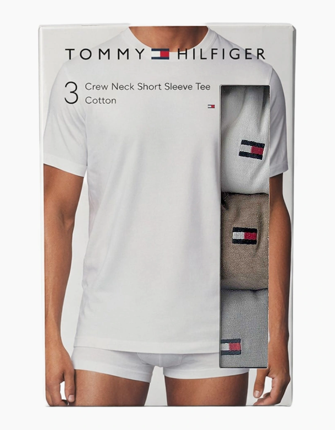Tommy Hilfiger SS TEE Mens T-Shirt Multicoloured
