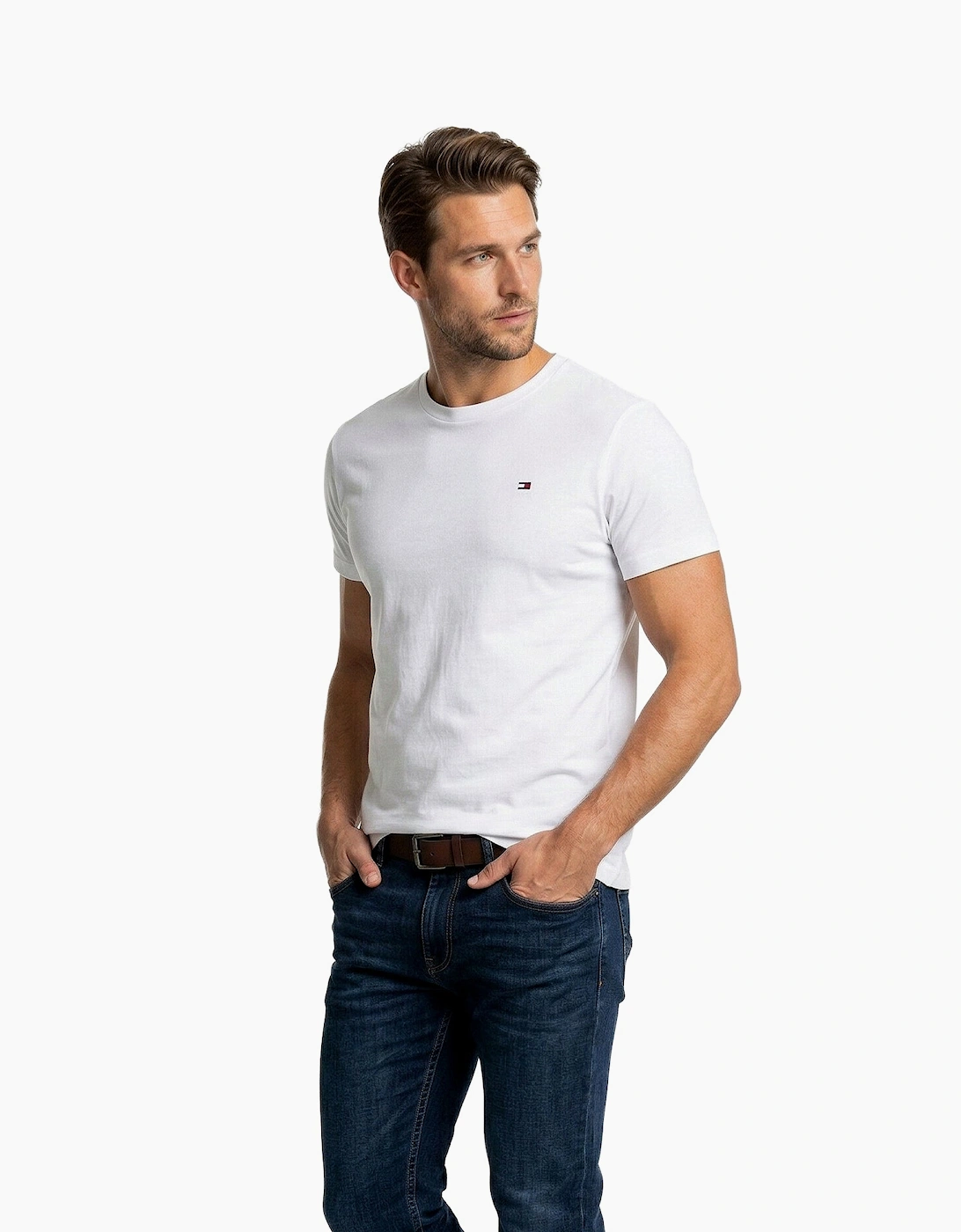 Tommy Hilfiger SS TEE Mens T-Shirt Multicoloured