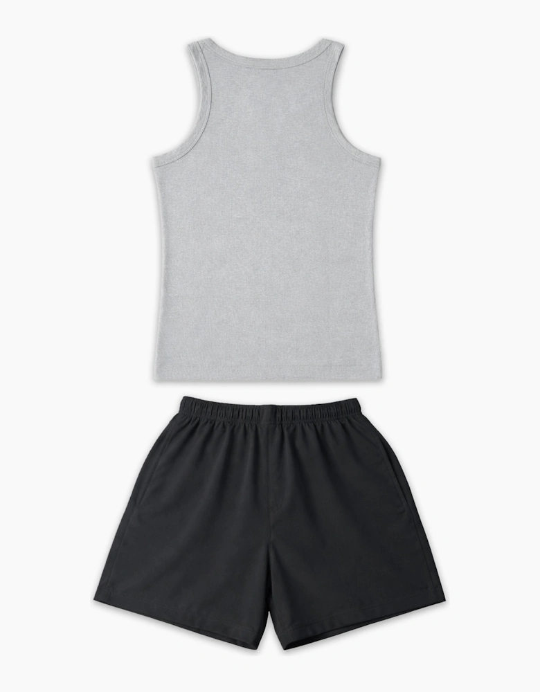 Tommy Hilfiger TANK & WOVEN SHORT Set Mens Pyjama Set Multicoloured