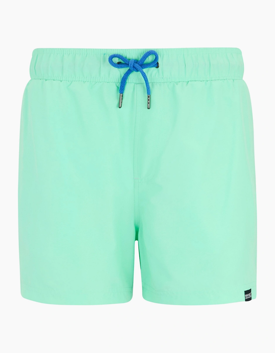 Regatta Men's Ice Green Sonic Blue Mawson Ii Swim Shorts - Size: 37/36/32