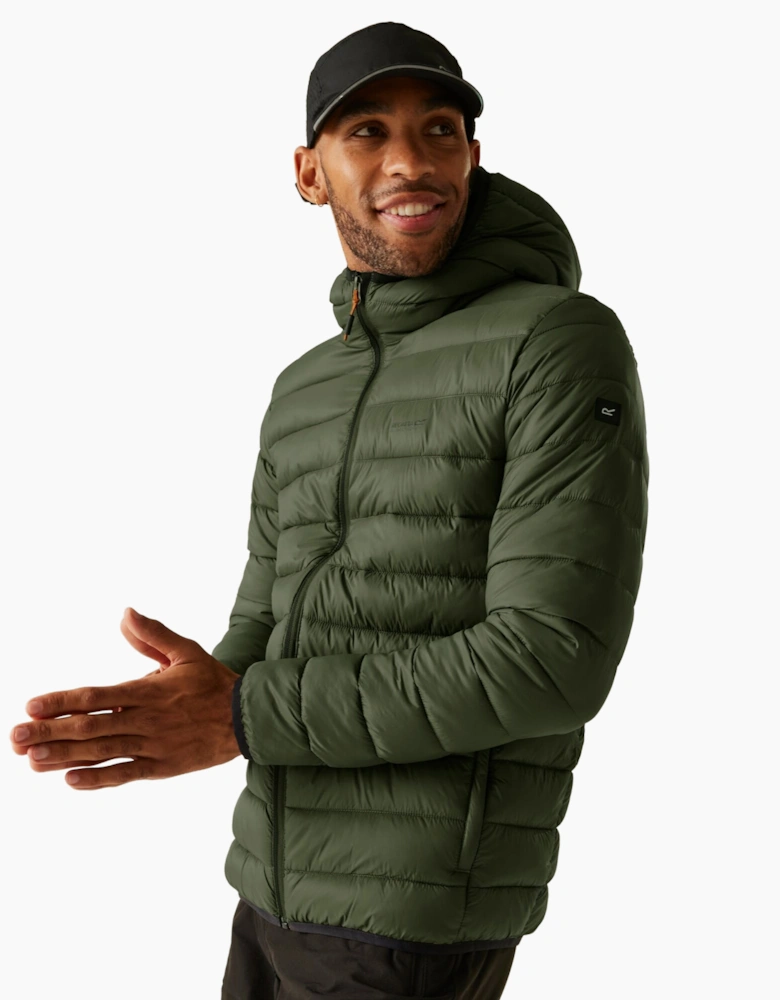 Mens Marizion Baffled Hooded Padded Jacket