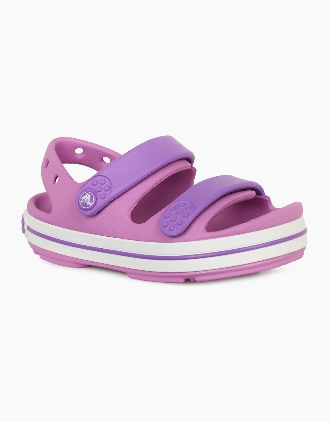 Crocband Cruiser Girls Infant Sandals, 7 of 6